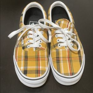 Plaid vans eras